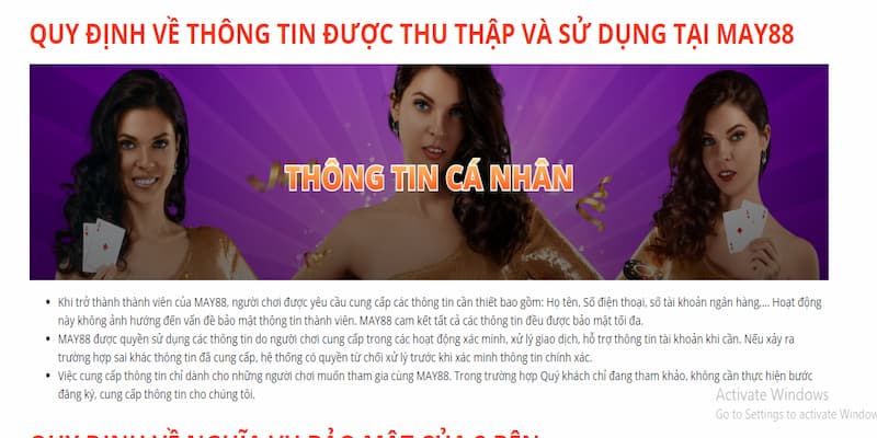 Tài khoản thanh viên luôn ở trạng thái an toàn tuyệt đối