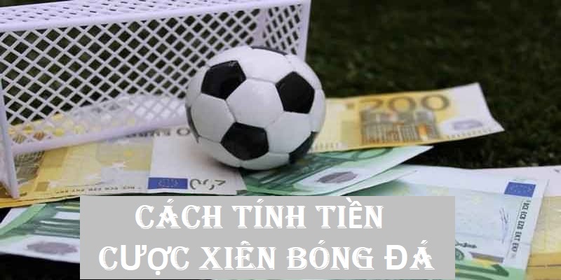 Cách tính tiền cược xiên bóng đá trong các loại kèo